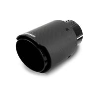 Mishimoto - Mishimoto Carbon Fiber Muffler Tip 3in Inlet 4in Outlet Black - Image 1