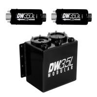 DeatschWerks - DeatschWerks 3.5L Modular Surge Tank (Incl. 2 DW350iL In-Line Fuel Pump) - Image 1