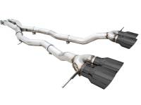 AWE Tuning - AWE Track Edition Catback Exhaust for BMW G8X M3/M4 - Diamond Black Tips - Image 9