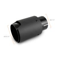 Mishimoto - Mishimoto Carbon Fiber Muffler Tip 2.5in Inlet 3.5in Outlet M Black - Image 2