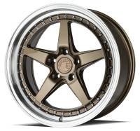 AodHan Wheels - Aodhan Wheels Rim DS05 18x8.5 5x114.3 73.1CB ET35 Bronze w/Machined Lip - Image 3