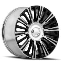 FR 91 - Escalade Platinum Replica Wheel 22x9 6x5.5 ET28 78.1CB Gloss Black Polished