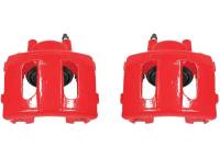 PowerStop 90-01 Jeep Cherokee Front Red Calipers w/o Brackets - Pair
