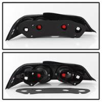 Spyder Auto - Spyder Acura RSX 02-04 Euro Style Tail Lights Black ALT-YD-ARSX02-BK - Image 2
