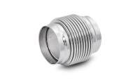 Vibrant Performance - Vibrant Performance SS Bellow Assembly w/ Solid Liner 2.25in inlet/outlet ID x 3in overall L Electro Polished - Image 1