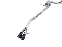 AWE 09-14 Volkswagen Jetta Mk6 1.4T Track Edition Exhaust - Diamond Black Tips