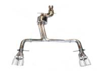 AWE Audi B8.5 S4 3.0T Track Edition Exhaust - Chrome Silver Tips (102mm)