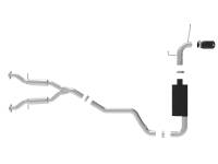 aFe Power (Advanced FLOW Engineering) - aFe Large Bore HD 3in 304 SS Cat-Back Exhaust w/ Black Tips 14-19 Jeep Grand Cherokee (WK2) V6-3.6L - Image 5