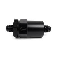 Hybrid Racing - Hybrid Racing Black Inline Fuel Filter -6AN to -6AN (Universal) - Image 1