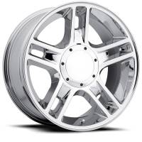 FR 51 - Ford Harley Replica Wheel 22x9.5 5x135/5x5.5 ET14 87CB Chrome