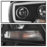 Spyder Auto - Spyder 15-17 Chevy Colorado Projector Headlights - Light Bar LED - Black (PRO-YD-CCO15-LBDRL-BK) - Image 2