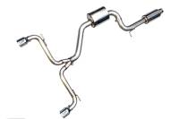 AWE VW MK7 GTI Touring Edition Exhaust - Chrome Silver Tips