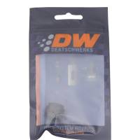 DeatschWerks - DeatschWerks 6AN Female Flare Cap - Anodized Matte Black - Image 1