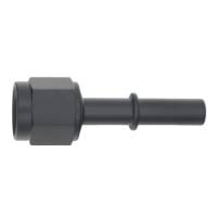 DeatschWerks - DeatschWerks 6AN Female Flare Swivel to 5/16in Male EFI Quick Disconnect - Anodized Matte Black - Image 1