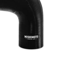 Mishimoto - Mishimoto Silicone Reducer Coupler 90 Degree 2.5in to 4in - Black - Image 1