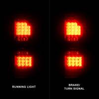 ANZO Headlights, Tail Lights and More  - ANZO 2014-2018 GMC Sierra LED Tail Lights Black Housing Smoke Lens - Image 2