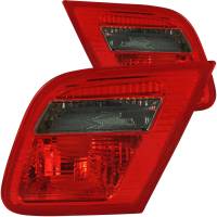 ANZO 2000-2003 BMW 3 Series E46 2DR Taillights Red/Smoke - Inner