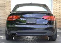 AWE Tuning - AWE Audi B8 A4 Touring Edition Exhaust - Single Side Diamond Black Tips - Image 2
