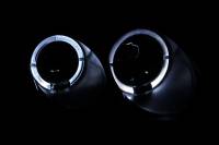 ANZO Headlights, Tail Lights and More  - ANZO 2001-2005 Volkswagen Passat Projector Headlights w/ Halo Black - Image 2