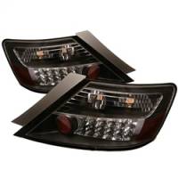 Spyder Auto - Spyder Honda Civic 06-08 2Dr LED Tail Lights Black ALT-YD-HC06-2D-LED-BK - Image 1