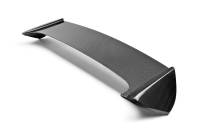 Seibon Carbon - Seibon 08-10 Subaru WRX/STi Hatchback OEM-style Carbon Fiber Rear Spoiler Shaved - Image 1