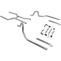 Flowmaster - Flowmaster 64-72 Chevelle Pipe Kit Header-Back System - 2.50 In. Dual Rear Exit (Pipes Only) - Image 2
