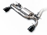 AWE BMW F22 M235i / M240i Touring Edition Axle-Back Exhaust - Diamond Black Tips (102mm)