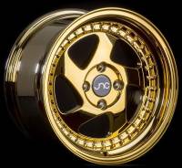 JNC Wheels - JNC Wheels Rim JNC034 Platinum Gold Gold Rivets 15x8 4x100 ET20 - Image 2
