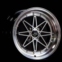 JNC Wheels Rim JNC002 Black Machined Face 15x8 4x100 ET25