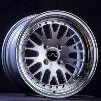 JNC Wheels Rim JNC001 Silver Machined Face 15x9 4x100/4x114.3 ET10