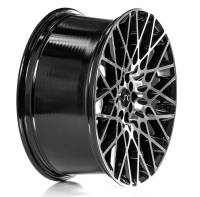 JNC Wheels - JNC Wheels Rim JNC039 Black Machines Face 18x8.5 5x114.3 ET35 - Image 1