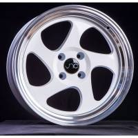 JNC Wheels Rim JNC034 White Machined Lip 16x9 4x100 ET20