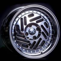 JNC Wheels Rim JNC035 Black Chrome 15x8 4x100 ET20