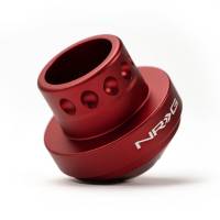 NRG Innovations - NRG Innovations Short Hub Adapter 92-95 Honda Civic / 92-96 Prelude / 90-93 Accord - Matte Red - Image 2
