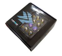 NRG Innovations - NRG Innovations 200 Series M12 X 1.5 Titanium Lug Nut Set - 21 Pc w/Lock Key Socket - Neochrome - Image 5