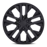 Factory Reproductions Wheels - FR 96 - GMC CarbonPro Replica Wheel 24x10 6x5.5 ET31 78.1CB Gloss Black - Image 3