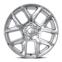 Factory Reproductions Wheels - FR 76 - Ram Truck 1500 Replica Wheel 24x10 6x5.5 ET25 77.8CB Chrome - Image 3