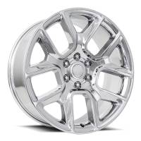 FR 76 - Ram Truck 1500 Replica Wheel 22x9 6x5.5 ET15 77.8CB Chrome