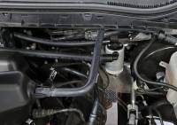 J&L Oil Separator Co - J&L 17-20 Ford F-250 6.2L/7.3L Passenger Side Oil Separator 3.0 - Clear Anodized - Image 2