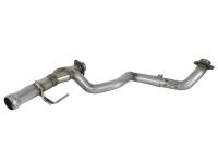 aFe Twisted Steel Y-Pipe 2-1/4in 409 SS Exhaust System 2018 Jeep Wrangler (JL) V6-3.6L