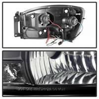 Spyder Auto - Spyder Dodge Ram 1500 06-08 06-09 Projector Headlights LED Halo LED Blk Smke PRO-YD-DR06-HL-BSM - Image 2