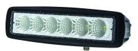 HELLA - HELLA Value Fit Mini 6in LED Light Bar - Flood Beam Pedestal - Image 1