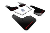 Rally Armor - Rally Armor 16-19 Honda Civic Si UR Black Mud Flap w/ Red Logo - Image 1