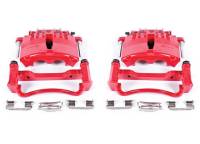 PowerStop 99-02 Ford Mustang Front Red Calipers w/Brackets - Pair