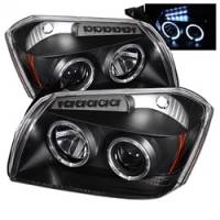 Spyder Auto - Spyder Dodge Magnum 05-07 Projector Headlights LED Halo LED Blk (Not Included) PRO-YD-DMAG05-LED-BK - Image 1