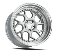 AodHan Wheels - Aodhan Wheels Rim DS01 18x9.5 5x114.3 73.1CB ET30 Silver Machined Lip w/Chrome Rivets - Image 3