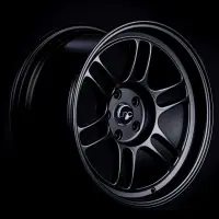 JNC Wheels Rim JNC021 Matte Black 17x9.5 5x100/5x114.3 ET15