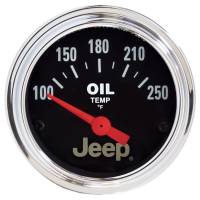AutoMeter - AutoMeter Jeep 52.4mm Short Sweep Electronic 100-250 Def F Oil Temperature Gauge - Image 1