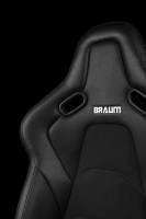BRAUM RACING SEATS & MORE - BRAUM Racing Falcon-S Composite FRP Bucket Seat - White Stitching - Each - Image 5