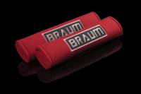 BRAUM Racing Red 2" Shoulder Pads - Pair